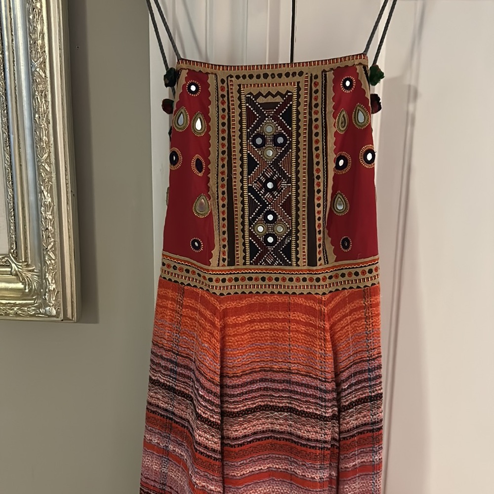 Free People Soft Woven Maxi Dress Nwot - Picture 2 of 6